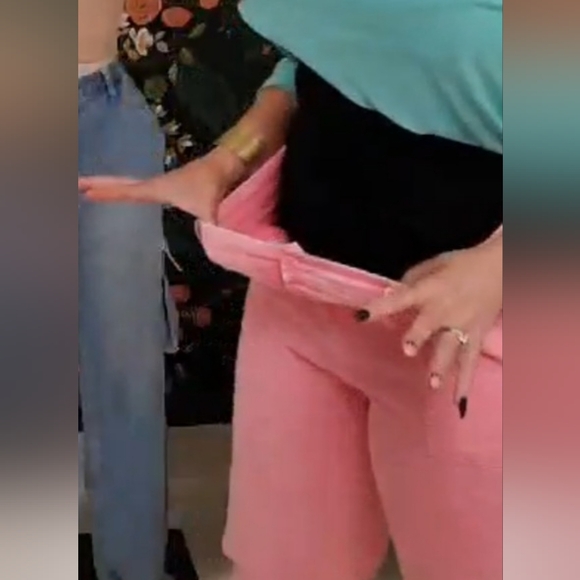 Skies Are Blue Straight Leg Acid Washed Pink Denim *No Offers* - Picture 11 of 11